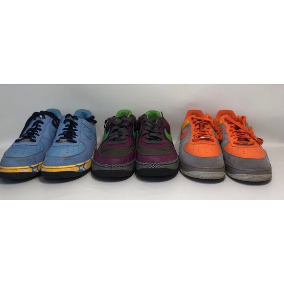 Lot of 3 NIKE Air Force 1 Size 15 BARKLEY PACK•INSIDEOUT•LONDON Sneakers main image 16